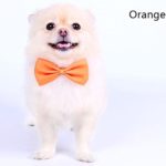 Meanch Puppy Bow Tie Bowknot Polyester Cute Small Dog Accessories 12 Colors