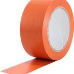 ProTapes Pro 50 Premium Vinyl Safety Marking and Dance Floor Splicing Tape, 6 mils Thick, 36 yds Length x 2″ Width, Orange (Pack of 1)