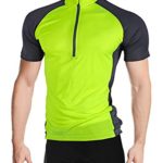 Cycling Shirt For Men Short Sleeve Quick Dry Cycling Jersey With Back Patch Pocket 4 Colors