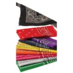 Dozen Bandanas (Choose Variety of Colors) Orange