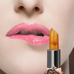 SMYTShop Cosmetics Long Lasting Lipstick Moisturize Jelly Lipstick Lip Gloss Lip Balm (Orange)