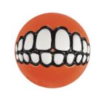 Rogz Fun Dog Treat Ball in various sizes and colors, Large, Orange