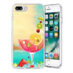 iPhone 7 Plus Case, HiOrange [Summer Series] iPhone 7 Plus Case Premium Quality TPU Protective Bumper Case Duble IML Process Case for iPhone 7 Plus-5.5 Inch(Wait for you)
