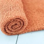 Bonbons Newborn Photography Wraps Newborn Stretch Wrap Rust Color Newborn Baby Photo Prop Rust