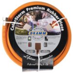 Dramm 17002 ColorStorm Premium 50-Foot-by-5/8-Inch Rubber Garden Hose, Orange