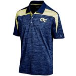NCAA Men’s Boosted Stripe Color Blocked Polo