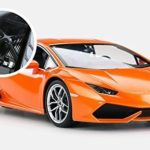 Officially Licensed Lamborghini 1/14 Scale Lamborghini Huracán LP 610-4 Radio Remote Control Model Car R/C RTR-Color Orange