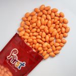 FirstChoiceCandy Orange Jordan Almonds 2 Pound Resealable Bag