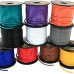 GS Power’s 16 Gauge, 10 Rolls of 100 Feet (total of 1000’) Car Audio Video Power Primary Remote Turn on Hook up Wire (Cable Color Set: Black Red Blue Green Brown Orange Grey Purple White Yellow)
