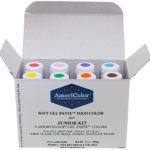 AmeriColor Soft Gel Paste Food Color, Junior Kit-8 assorted colors,0.75 oz bottles