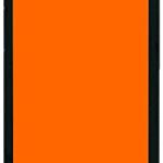 Rikki Knight Orange Color Design Samsung Galaxy S8 PLUS Case Cover (Black Rubber with front Bumper Protection) for Samsung Galaxy S8 PLUS ONLY
