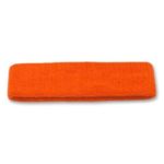 New Single Sports Headband 100% Terry Cloth (Many Colors), Orange