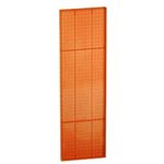 Azar 771344-ORG Pegboard 1-Sided Wall Panel, Orange Translucent Color , 2-Pack