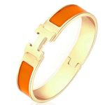 TANGBR Stainless Steel Anti-allergic H-shaped Buckle Bracelet Bangle