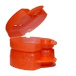 Dental Orthodontic Retainer Box – Color: Sparkle Orange (Set of 2 Boxes)