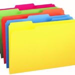 Smead File Folder, 1/3-Cut Tab, Legal Size, Assorted Colors, 100 per Box (16943)