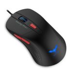 Gaming Mouse, HAVIT 2800DPI AVAGO 5050 6 Buttons LED Optical Wired Mouse, Black