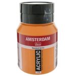 Amsterdam Acrylic Colour 500ml bottle AZO ORANGE [Toy]