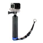 LOTOPOP Waterproof Floating Hand Grip for Gopro Hero 5 3+ 4 Session 3 – Handle Mount Accessories and Water Sport Pole for GeekPro 3.0 and ASX Action Pro Cameras Action Camera Accessories-Blue
