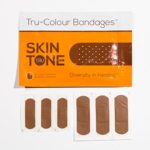 Tru-Colour Bandages Skin Tone Flexible Fabric Bandages (Orange Bag) – 3 Pack