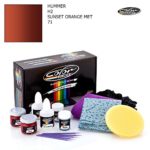 HUMMER H2 / SUNSET ORANGE MET – 71 / COLOR N DRIVE TOUCH UP PAINT SYSTEM FOR PAINT CHIPS AND SCRATCHES / PLUS PACK