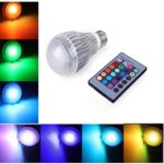 Superdream 10W Dimmable LED RGB Magic Lamp Light Bulb, 16 Color Changing Spotlight with Remote Control, for KTV Restaurant Coffee House