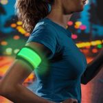 Higo LED Slap Armband, Lights for Running, Glow Bracelets with Color Box Package