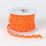 Orange  Ric Rac Trim 5mm – 25 Yards (MJ’s Crafts & More)