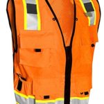 ML Kishigo – Caltrans Series Polyester/Ultra-Cool Mesh, Class 2, color: Orange, size: 3X-large