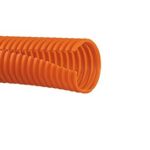 Cableorganizer.com, Convoluted Split Wire Loom, Material: Plastic, Dimensions: .25″ Diameter x 15 Feet Long, Color: Orange, QTY: 1 Bag (¼” dia. X 15′)