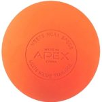 Apex Sports- Lacrosse Massage Ball- NOCSAE/ NFHS/ NCAA- Orange Color (1 ball)