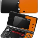 Nintendo 3DS Decal Style Skin – Ripped Colors Black Orange