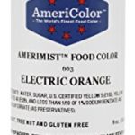 AmeriColor AmeriMist Electric Orange Airbrush Food Color, 9 oz