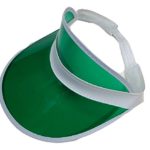 Tennis Beach Colored Plastic Clear Sun Bingo Vegas Dealer Golf Casino Visor Hat