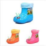 MOKRIL Kids Baby Girls Boys Lightweight Short Rain Boots, Various Sizes and Colors Available