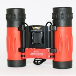 Red Binoculars 8×21 YST PRODUCTS – kids binoculars for birds watching – compact binoculars for adults – children’s binoculars – lightweight binoculars for traveling – small boys & girls binoculars
