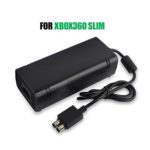 SUMLINK AC Adapter Power Supply Charger Cord for Xbox 360 Slim Auto Voltage (Black)