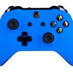 Xbox One S Wireless Controller for Microsoft Xbox One – Soft Touch Blue X1 – Added Grip for Long Gaming Sessions – Multiple Colors Available