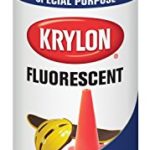 Krylon 3101 Fluorescent Spray Paint, 11-Ounce, Red/Orange