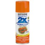 Rust-Oleum 249095 Painter’s Touch Multi Purpose Spray Paint, 12-Ounce, Real Orange