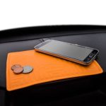 FH GROUP FH3011 Silicone Anti-slip Dash Mat Smartphone Iphone, Iphone Plus, Galaxy, Galaxy Note Coin Grip, Orange Color