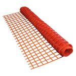 ALEKO SF9045OR4X100 Multipurpose Safety Fence Barrier 4 X 100 Feet PVC Mesh Net Guard, Orange