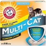 Arm & Hammer Multi-Cat Litter, Unscented, 20 Lbs (Packaging May Vary)