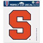NCAA Syracuse Orange Perfect Cut Color Decal, 8 x 8-Inch