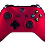 Xbox One S Wireless Controller for Microsoft Xbox One – Soft Touch Red X1 – Added Grip for Long Gaming Sessions – Multiple Colors Available