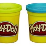 Play-Doh 4-Pack of Colors 20oz – Blue, Orange, Teal & Neon Yellow