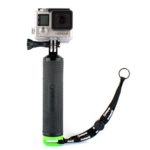 LOTOPOP Waterproof Floating Hand Grip for Gopro Hero 5 3+ 4 Session 3 Handle Mount Accessories and Water Sport Pole for GeekPro 3.0 and ASX Action Pro Cameras Action Camera Accessories-Green