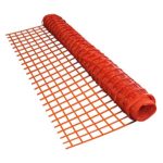 ALEKO SF6535OR3X330 Multipurpose Safety Fence Barrier PVC Mesh Net Guard 3 X 330 Feet, Orange