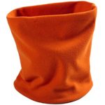 Lupa Canadian-Made 2-Ply Micro Fleece Neck Warmer/Gaiter (Fire Orange)