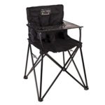 ciao! Baby Portable High Chair, Black,